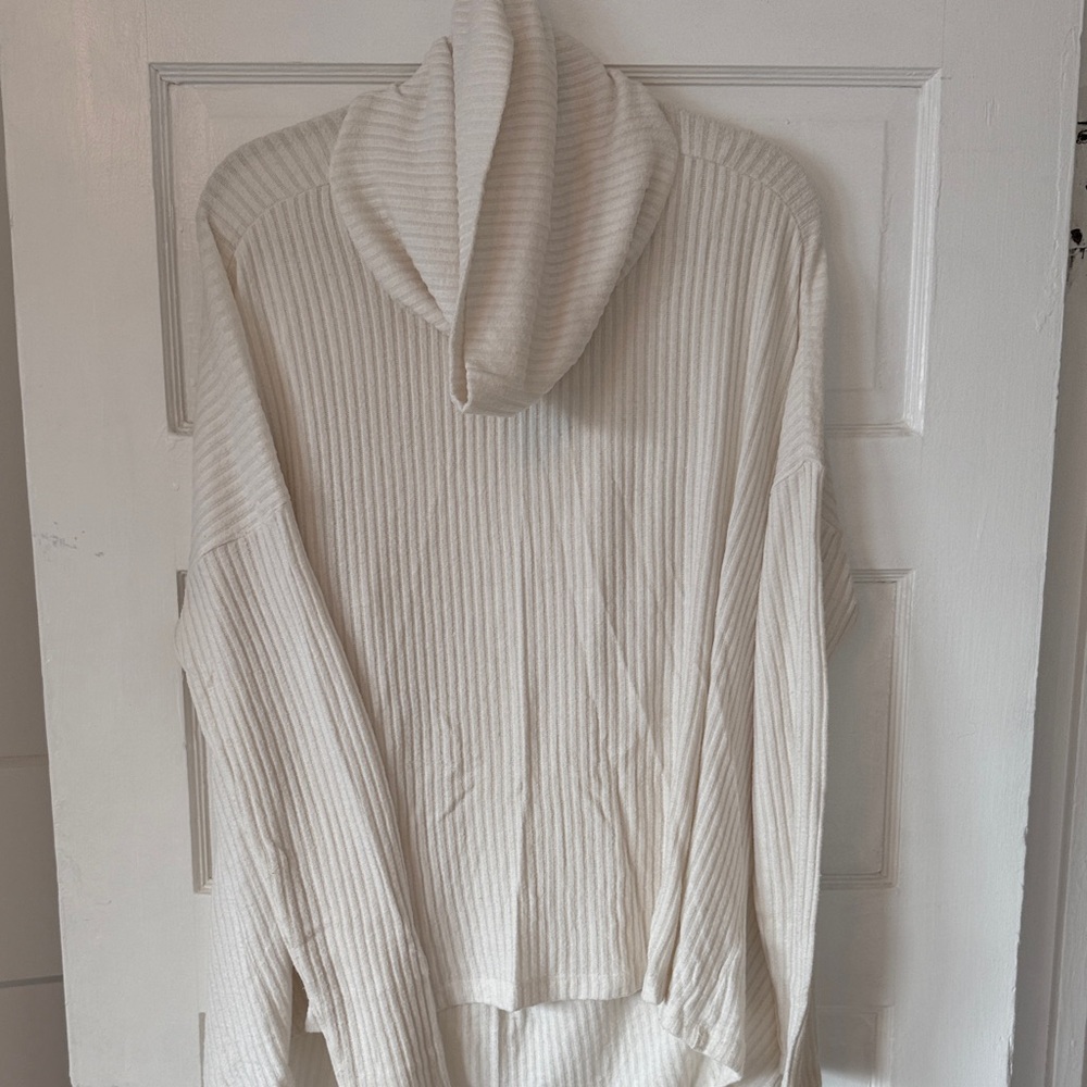 Cozy Cream Mockneck Sweater